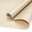 Упаковочная бумага, Крафт (0,7*9,14 м) Текстура полос, 1 шт.