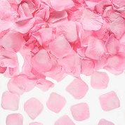 Искусственные лепестки роз, Розовый, 5,5*5,5 см, 150 г.