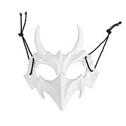 Карнавальная маска, Костяной демон, Белый, 17*21 см, 1 шт. 