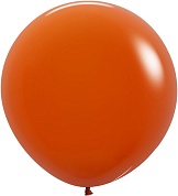 Шар (24''/61 см) Оранжевый закат (062), пастель, 3 шт.