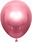 Шар (10''/25 см) Розовый, хром, 50 шт.