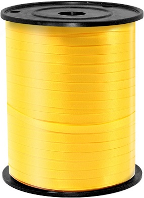 Лента (0,5 см*500 м) Желтый, 1 шт.