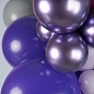 Шар (10''/25 см) Фиолетовый (510), хром, 50 шт.