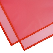Упаковочная матовая пленка 45мкм (0,6*0,6 м) Кайма, Красный, 20 шт.