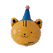 Шар (29''/74 см) Фигура, Тигренок в колпачке, 1 шт.