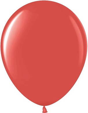 Шар (12''/30 см) Красный (631), кристалл, 100 шт.