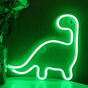 Световая фигура Динозавр, Зеленый, 22,5*23,5 см. 1 шт.