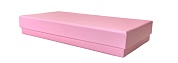 Коробка подарочная Нежно-розовый, 11*23*4 см, 1 шт.