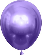 Шар (5''/13 см) Фиолетовый, хром, 50 шт.