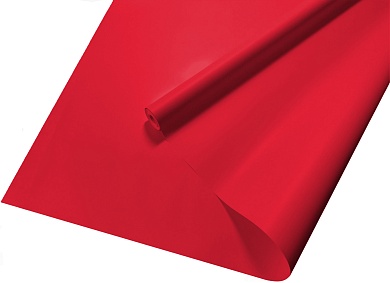 Упаковочная матовая пленка (0,6*10,3 м) Тонировка, Красный, 1 шт.