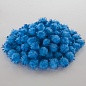 Декоративное украшение Помпончики с люрексом, Голубой, 2 см, 200 шт.