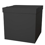 Коробка для воздушных шаров, Черный, 60*60*60 см, 1 шт.