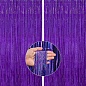 Занавес Дождик Точки, Фиолетовый, Голография, 100*200 см, 1 шт.