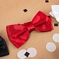 Карнавальный набор, Джентльмен Элегант (подтяжки, галстук-бабочка), Бордовый, 1 шт. 