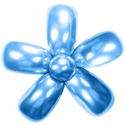 ШДМ (2''/5 см) Синий, хром, 50 шт.