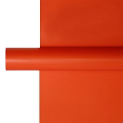 Упаковочная пленка 65мкр (0,57*10 м) Однотонная, Красный, Матовый, 1 шт.
