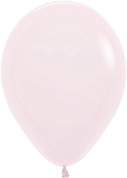 Шар (12''/30 см) Нежно-розовый (609), макарунс, 12 шт.