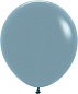 Шар (18''/46 см) Голубой (140), пастель ретро, 25 шт.