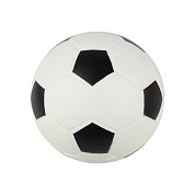 Игрушка - сквиш, Футбольный мяч, Белый/Черный, 10 см, 1 шт. 