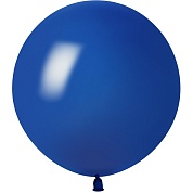 Шар (36''/91 см) Темно-синий, пастель, 1 шт.