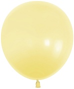 Шар (18''/46 см) Светло-желтый (H2/720), макарунс, 10 шт.