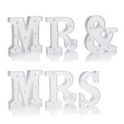 Набор световых фигур MR & MRS, 16 см. Белый, 1 шт.