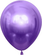 Шар (12''/30 см) Фиолетовый (510), хром, 12 шт.