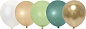 Гирлянда из воздушных шаров, Набор №16, Ассорти, Хром, 45 шт. в упак.
