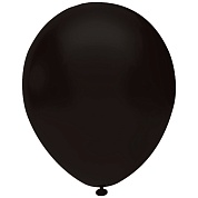 Шар (10''/25 см) Черный (807), пастель, 100 шт.