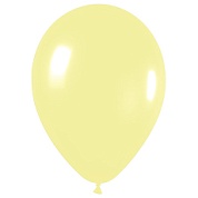 Шар (12''/30 см) Макарунс, Светло-желтый (620), пастель матовый, 100 шт.