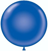 Шар (24''/61 см) Синий, пастель, 1 шт.
