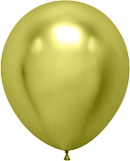 Шар (18''/46 см) Лайм, хром, 10 шт.