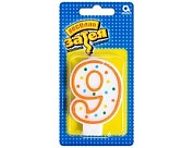 Свеча - цифра "9" 7,6см/A
