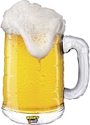 Шар (34''/86 см) Фигура, Кружка пива, 1 шт.