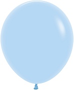 Шар (18''/46 см) Макарунс, Нежно-голубой (640), пастель, 25 шт.