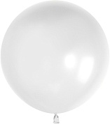 Шар (36''/91 см) Белый (S13/170), пастель, 1 шт.