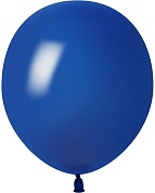 Шар (18''/46 см) Темно-синий, пастель, 10 шт.