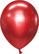 Шар (12''/30 см) Красный, металлик, 100 шт.