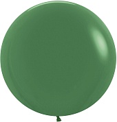 Шар (24''/61 см) Темно-зеленый (032), пастель, 3 шт.