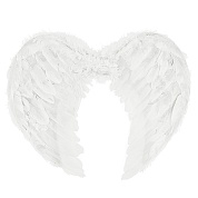 Крылья, Ангел, Размер S, Белый, 45*35 см, 1 шт. 