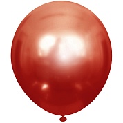Шар (18''/46 см) Красный (503), хром, 6 шт.