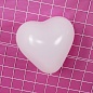 Сердце (10''/25 см) Белый, пастель, 100 шт.