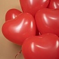 Сердце (5''/13 см) Красный (803), пастель, 100 шт.