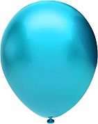 Шар (12''/30 см) Голубой (905), металлик, 12 шт.